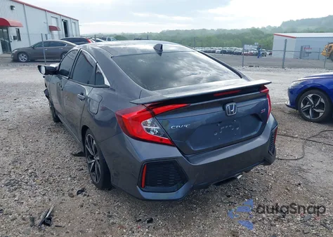 2019 Honda Civic Si from USA, damaged, VIN 2HGFC1E55KH701354